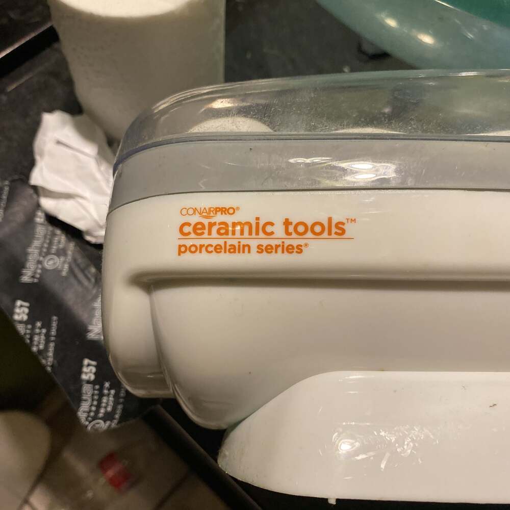 12 PIECE CONAIR PRO CERAMIC TOOLS PORCELAIN SERIES HAIR HOT ROLLERS